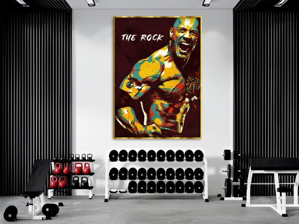 Dwayne Johnson Powerhouse Portrait