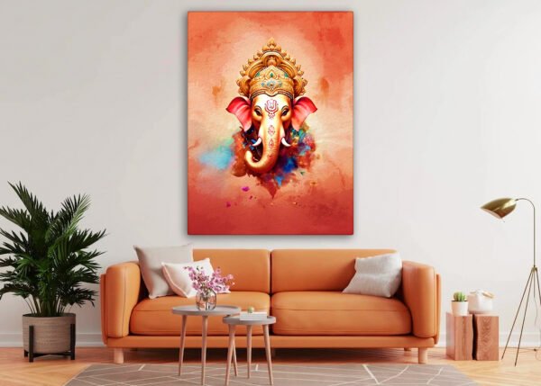 Ganapati's Graceful Radiance