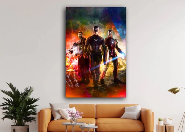 Mjolnir, Vibranium, and Arc Reactor