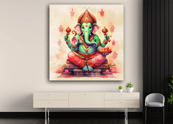 Shree Ganesha The Blessings Canvas