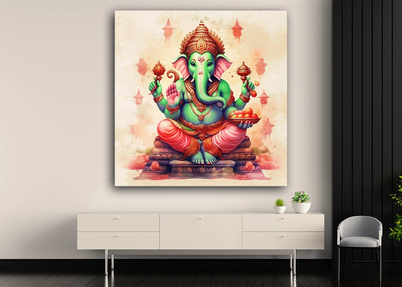 Shree Ganesha The Blessings Canvas