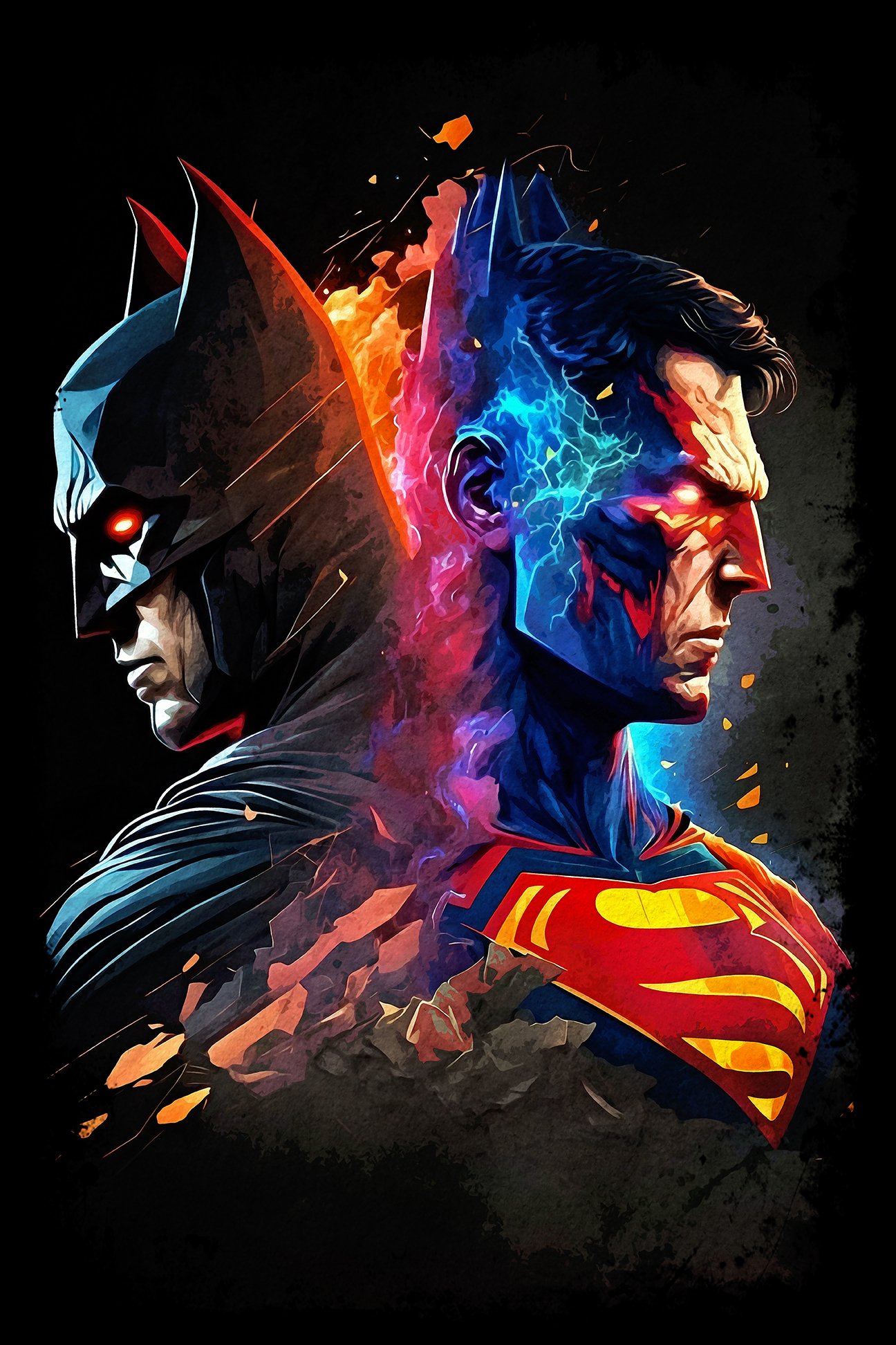 The Knight and the Kryptonian Clash - Image 2