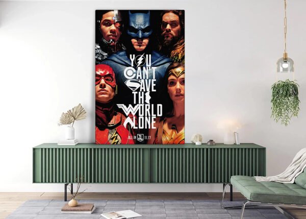 You Can't Save The World Alone Justice League